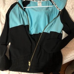 Victoria Secret’s PINK hoodie - black and blue